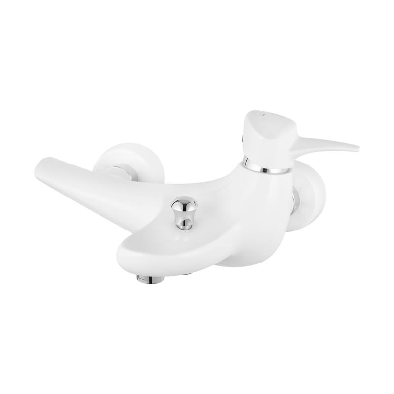 ست شیرآلات کاویان مدل توکا سفید | طراحی مدرن + ۵ سال گارانتی